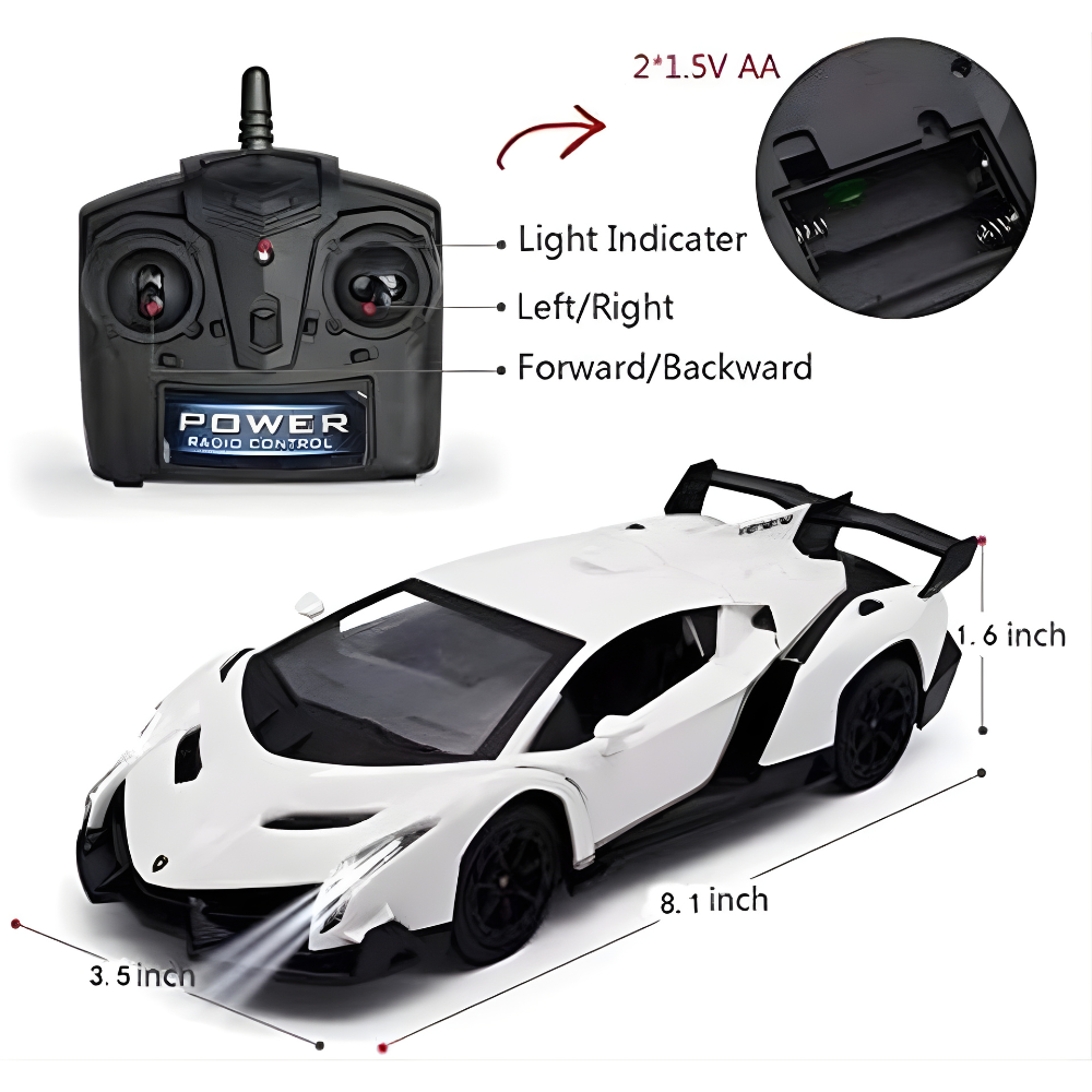 Lamborghini Veneno 1:24 Officially Licensed Remote Control